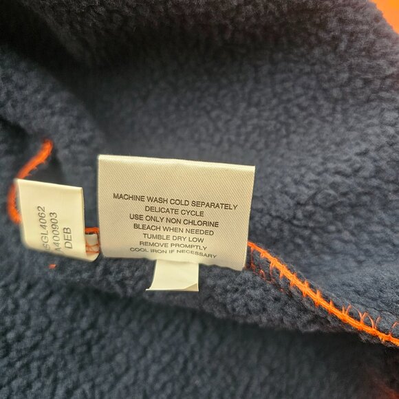 NFL Denver Broncos team apparel full zip hoody mens Large embordered spell out - Picture 7 of 12